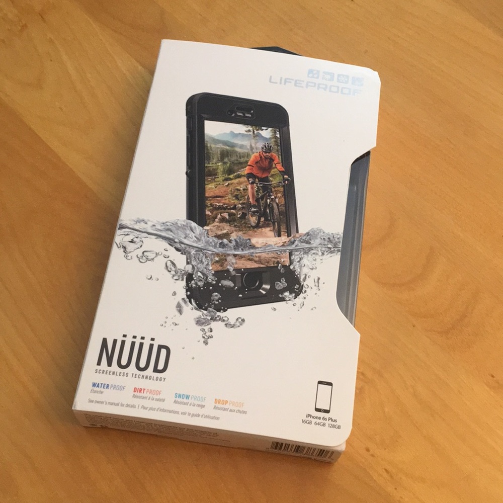 Lifeproof Nüüd IPhone 6S Plus case in black